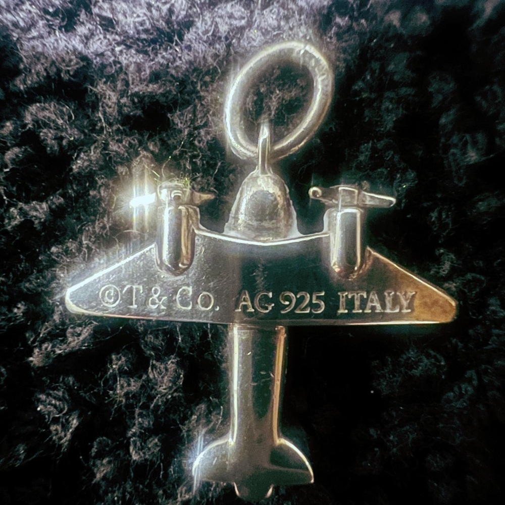 Tiffany & Co. Airplane Pendant Charm